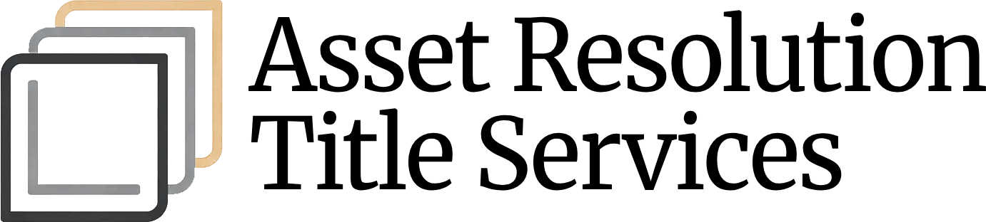 Asset Resolution Title Services